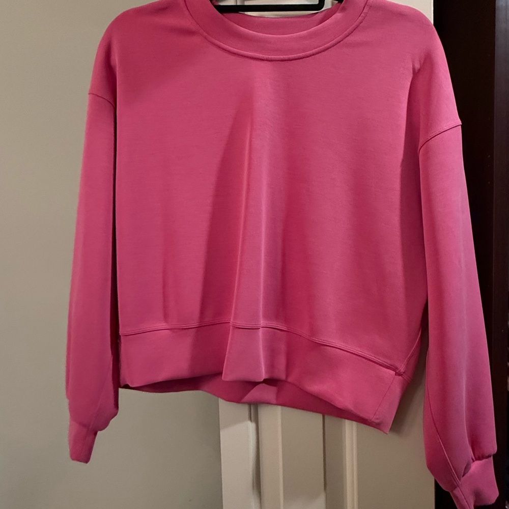 lululemon athletica Pink Relaxed Crewneck Sweatshirt